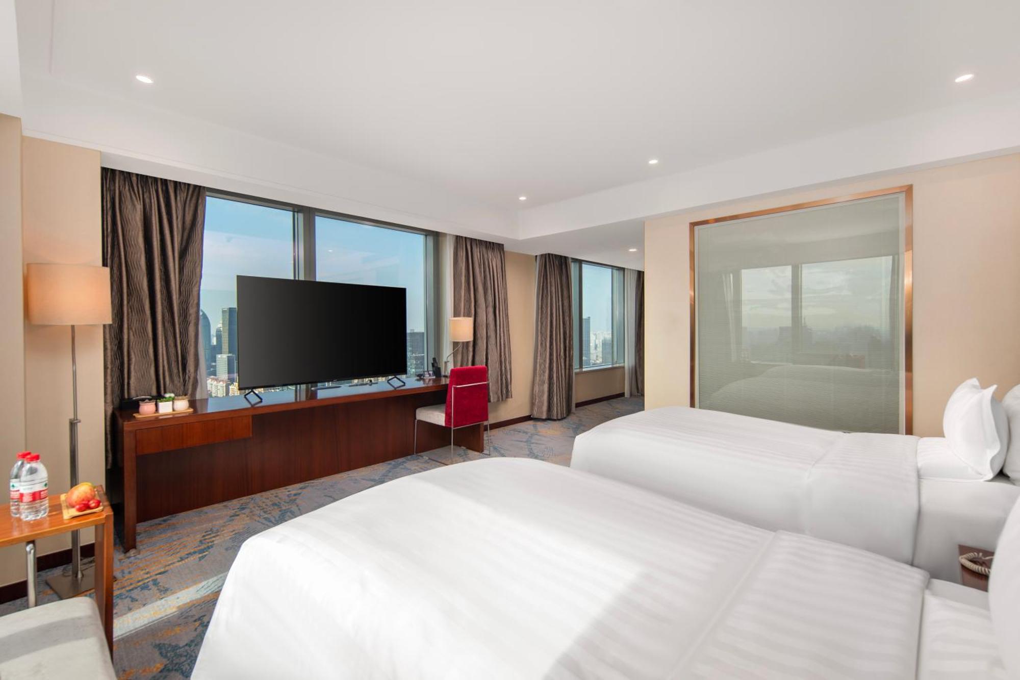 Novotel Atlantis Shanghai - Breakfast In The Clouds With River View In The Revolving Restaurant & 24Hours Free Self-Laundry Kültér fotó