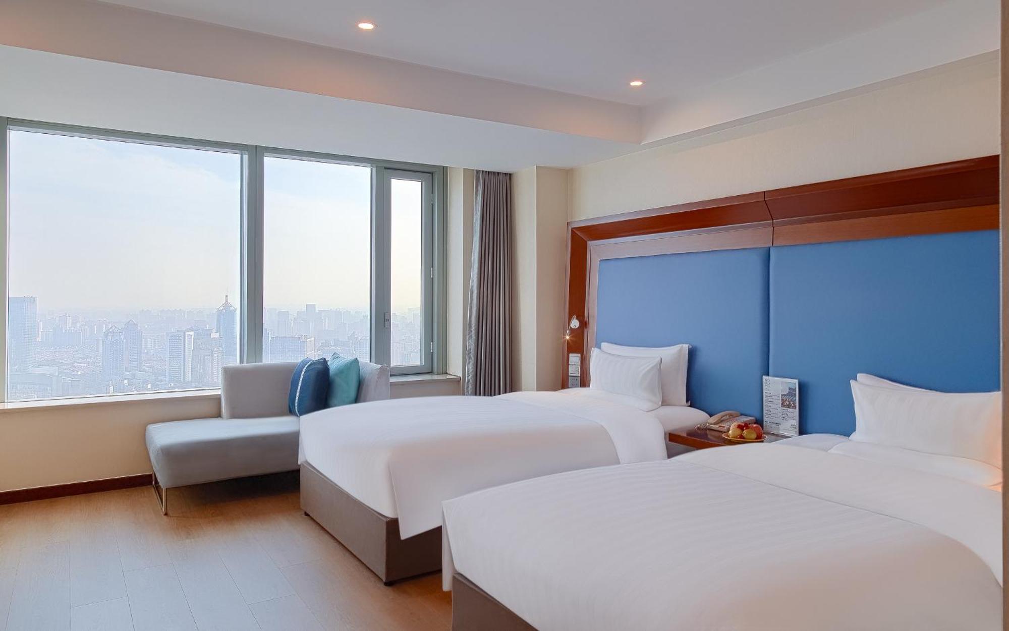 Novotel Atlantis Shanghai - Breakfast In The Clouds With River View In The Revolving Restaurant & 24Hours Free Self-Laundry Kültér fotó