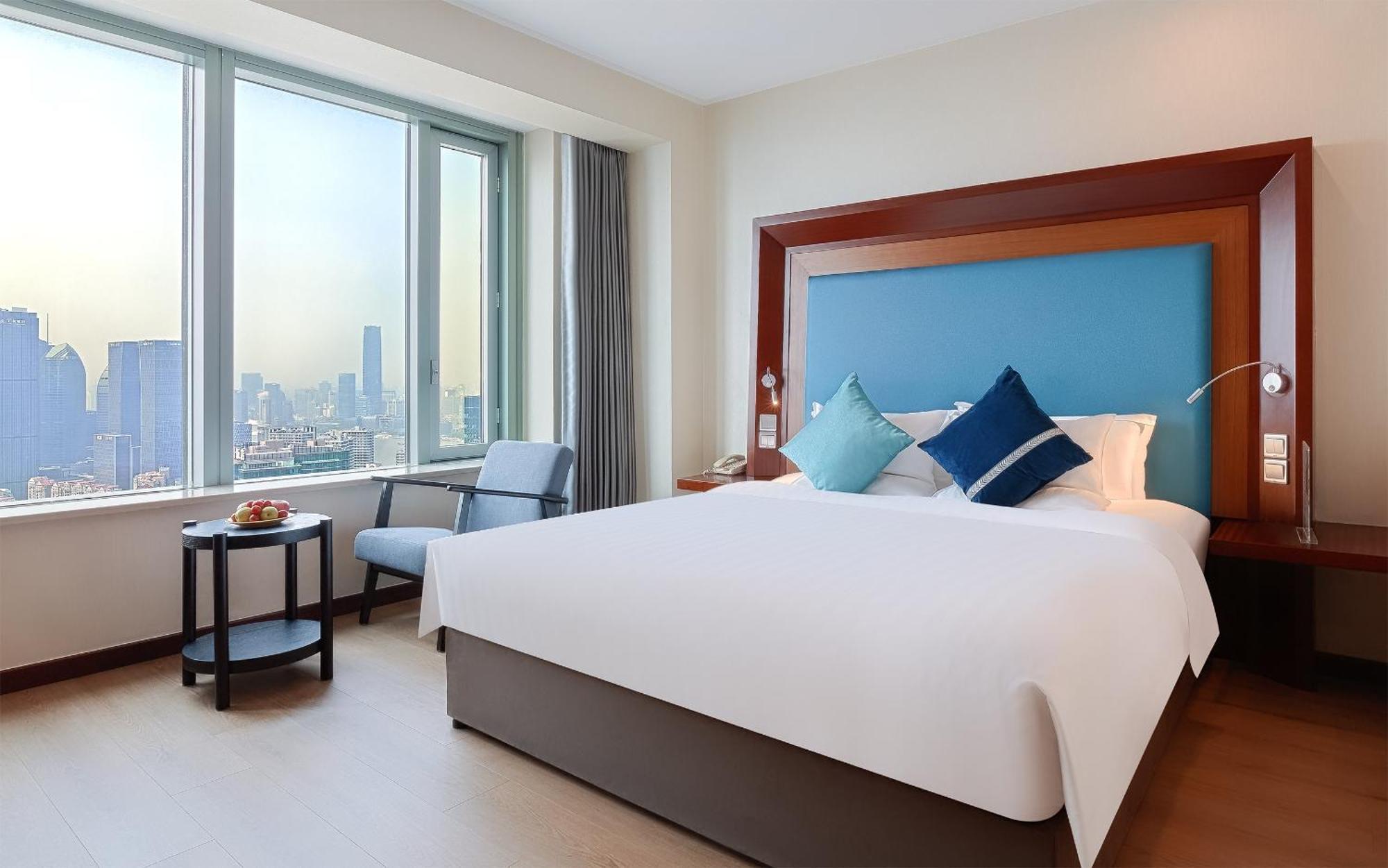 Novotel Atlantis Shanghai - Breakfast In The Clouds With River View In The Revolving Restaurant & 24Hours Free Self-Laundry Kültér fotó